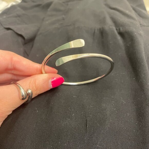 Silver Cuff Bracelet - Picture 2 of 3